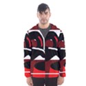 Crazy abstraction Hooded Wind Breaker (Men) View1