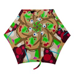 Abstract Animal Mini Folding Umbrellas by Valentinaart