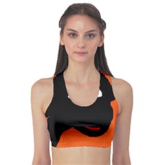 Black Sheep Sports Bra by Valentinaart