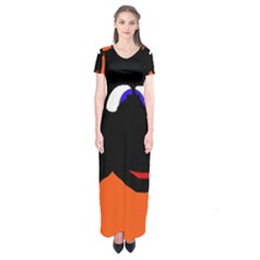 Black Sheep Short Sleeve Maxi Dress