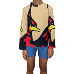 Angry Bird Kid s Long Sleeve Swimwear