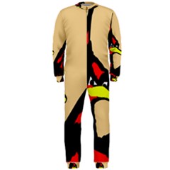 Angry Bird Onepiece Jumpsuit (men)  by Valentinaart