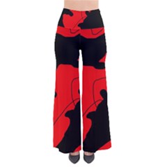 Black And Red Lizard  Pants