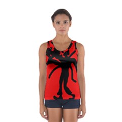 Abstract Man Women s Sport Tank Top 