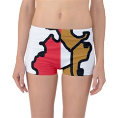 Artistic Cow Boyleg Bikini Bottoms by Valentinaart