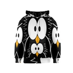 Black Owl Kids  Zipper Hoodie