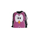 Pink owl Drawstring Pouches (XS)  View1