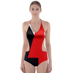 Kiss Cut-out One Piece Swimsuit