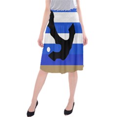 Anchor Midi Beach Skirt