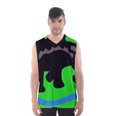 Elephand Men s Basketball Tank Top by Valentinaart