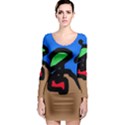 Beach Long Sleeve Bodycon Dress View1