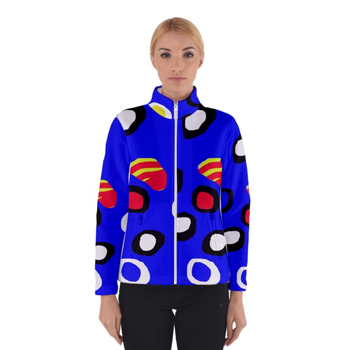 Blue pattern abstraction Winterwear