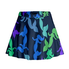 Mermaids Mini Flare Skirt by BubbSnugg