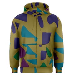 Colorful Abstraction Men s Zipper Hoodie by Valentinaart