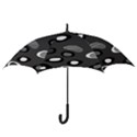 Gray abstract pattern Hook Handle Umbrellas (Small) View3