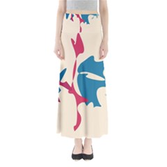 Decorative Amoeba Abstraction Maxi Skirts by Valentinaart