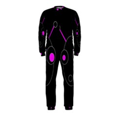 Purple Alien Onepiece Jumpsuit (kids) by Valentinaart