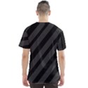 Gray and black lines Men s Sport Mesh Tee View2