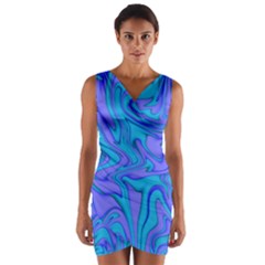 Purpleslush Wrap Front Bodycon Dress