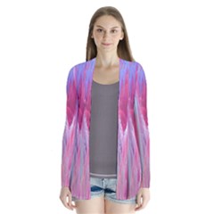 Prettyinpink Drape Collar Cardigan