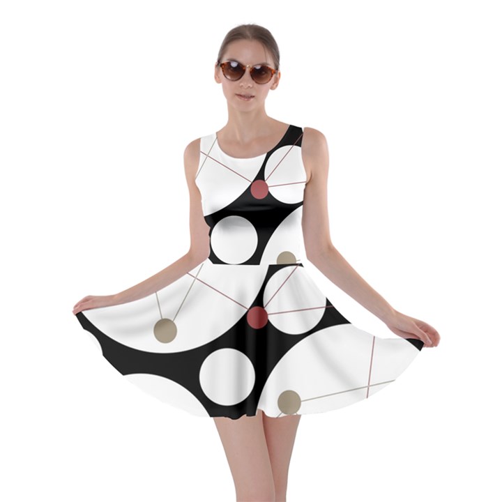 Decorative circles Skater Dress