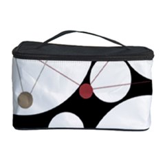 Decorative Circles Cosmetic Storage Case by Valentinaart