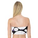 Decorative circles - purple Bandeau Top View2