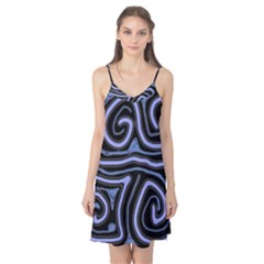 Blue abstract design Camis Nightgown