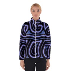 Blue abstract design Winterwear