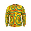 Colorful decorative lines Kids  Sweatshirt View1