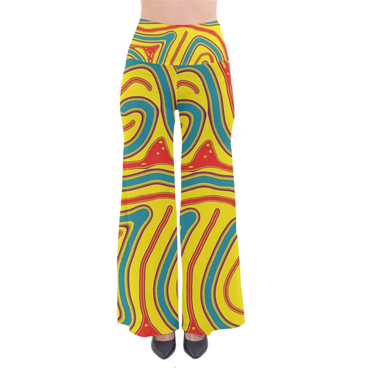 Colorful decorative lines Pants