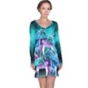  Horses under a galaxy Long Sleeve Nightdress View1