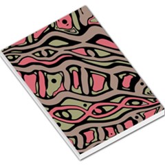 Decorative Abstract Art Large Memo Pads by Valentinaart