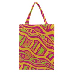 Orange Hot Abstract Art Classic Tote Bag