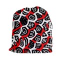 Red playful design Drawstring Pouches (XXL) View1