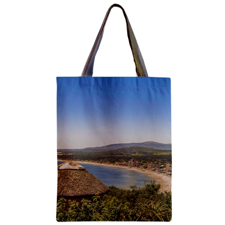 Landscape Aerial View Piriapolis Uruguay Zipper Classic Tote Bag