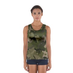 Huntress Camouflage Women s Sport Tank Top 