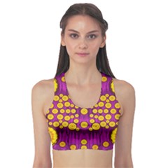  Orange Tree As Pop Art Sports Bra