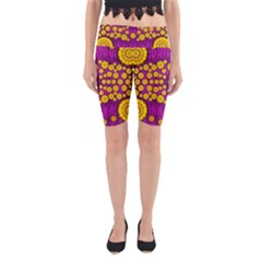  Orange Tree As Pop Art Yoga Cropped Leggings by pepitasart