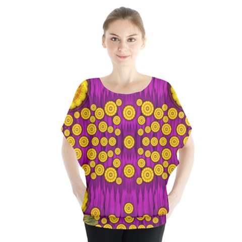  Orange Tree As Pop Art Blouse by pepitasart