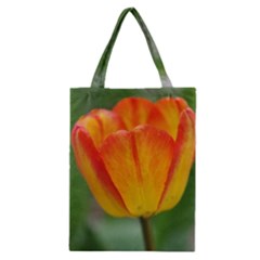 Orange Tulip Classic Tote Bag by PhotoThisxyz