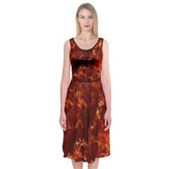 Hotlava Midi Sleeveless Dress