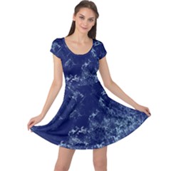 Onstormyseas Cap Sleeve Dresses