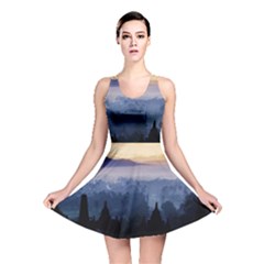 Borobudur Temple Reversible Skater Dress