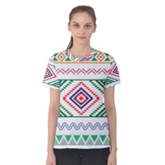 Kalimantan Pattern Women s Cotton Tee