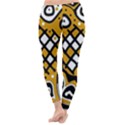 Yellow high art abstraction Winter Leggings  View4