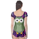 Green and purple owl Boyleg Leotard  View2