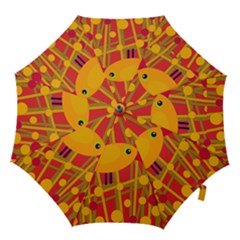 Yellow Bird Hook Handle Umbrellas (small)