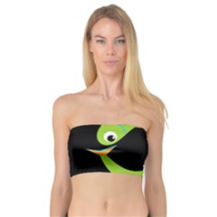 Green Fishes Bandeau Top