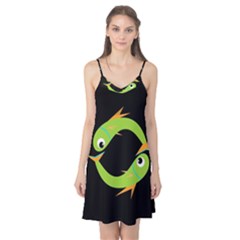 Green Fishes Camis Nightgown